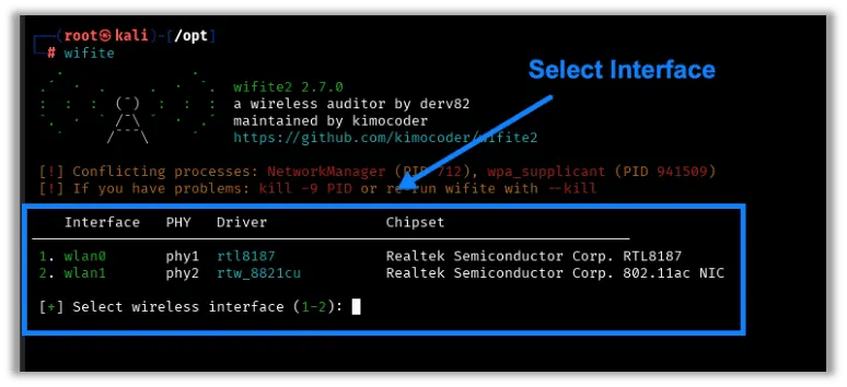 Interface Selection