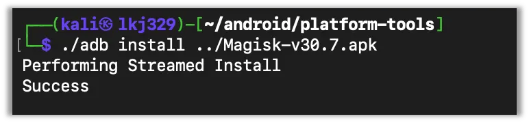 Installing Magisk