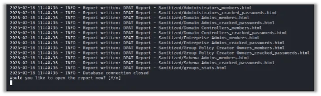 Prompt to Open Report in Browser