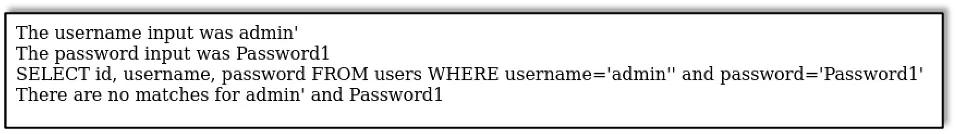 Attempted SQL injection with a single quote