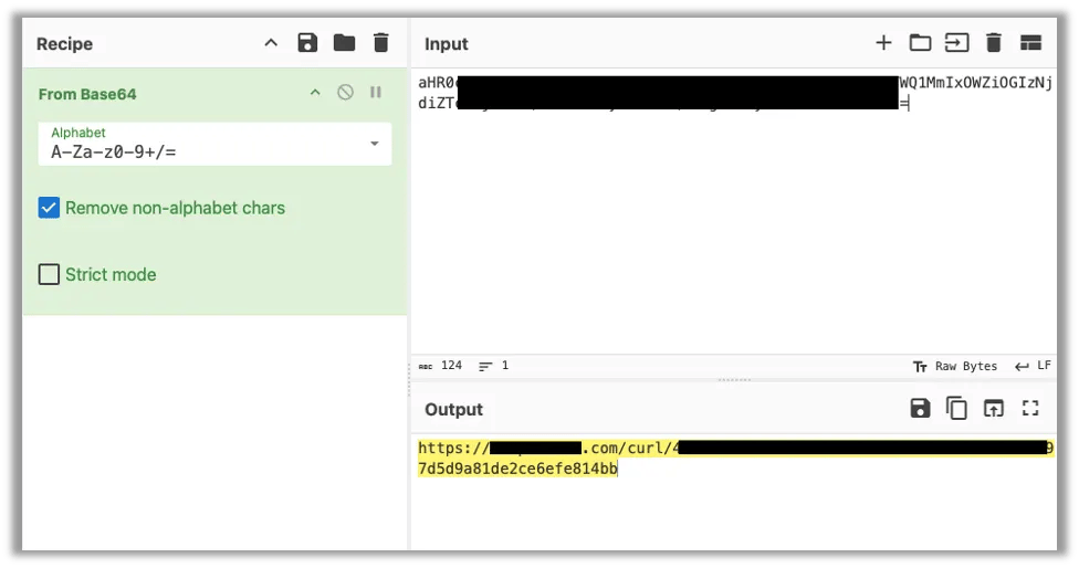 Decoding Message with CyberChef