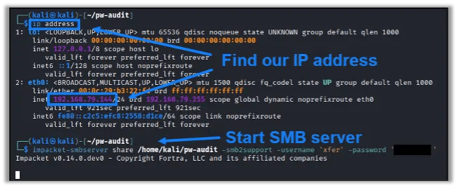 Setting up & Starting SMB Server