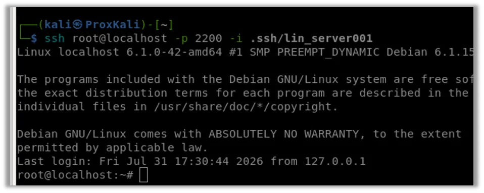 Connecting Through the HTTPS Tunnel Using SSH