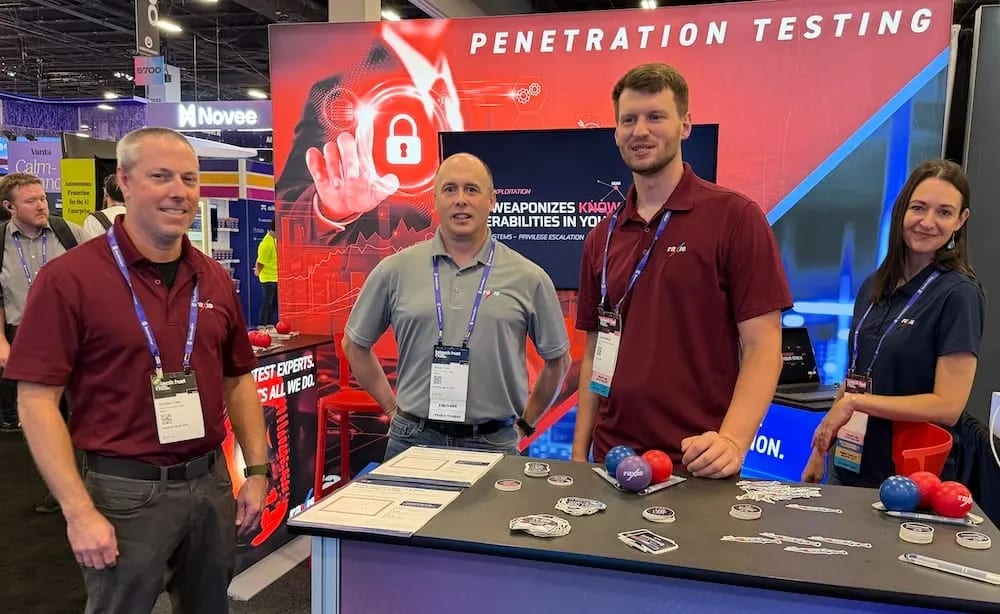 The Raxis team at Black Hat booth 6018