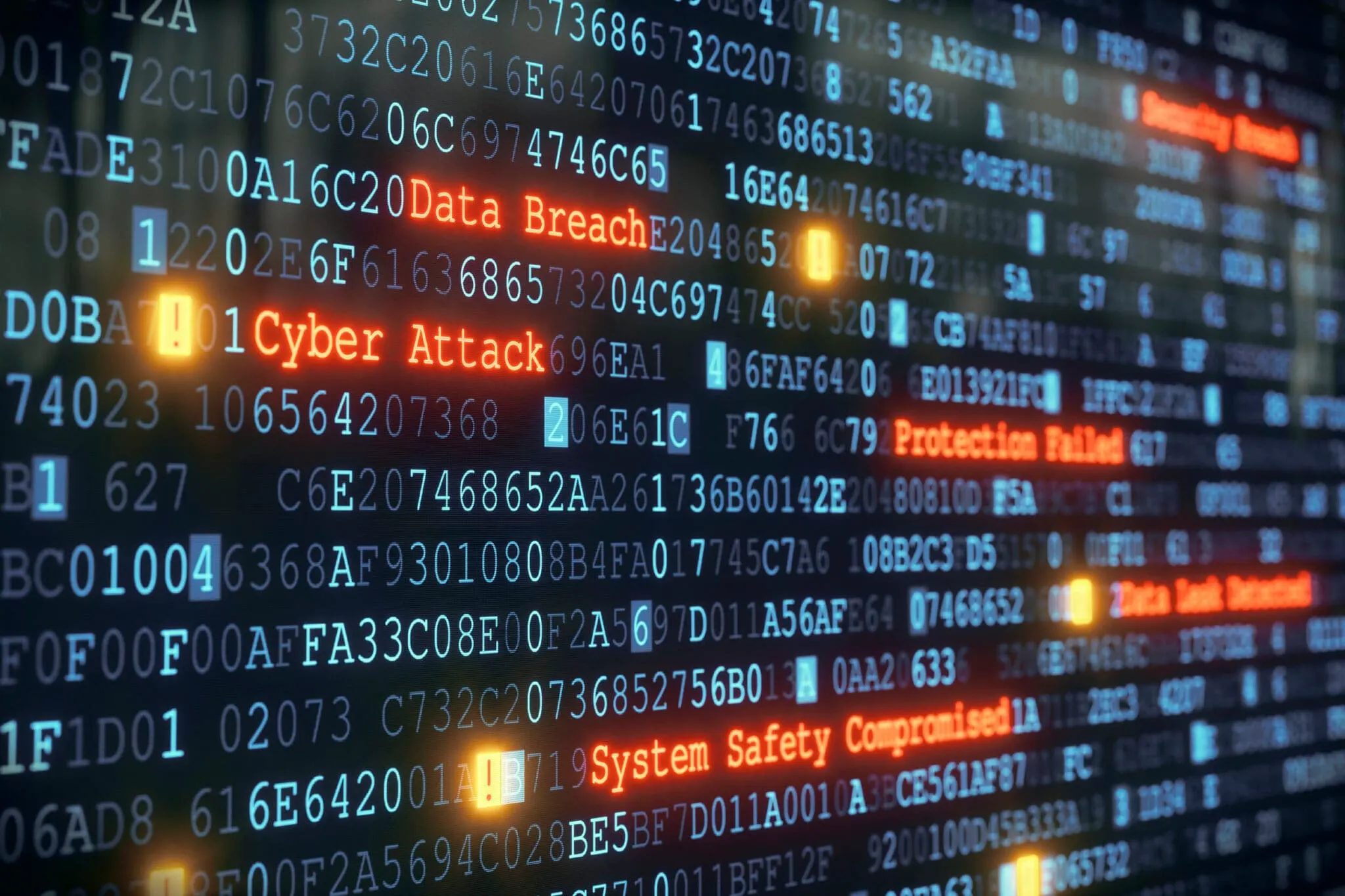 Data Breach, Cyber Attack, Protection Failed, System Safety Compromised