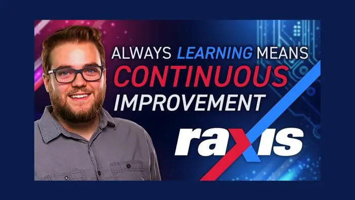Always learning means continuous improvement