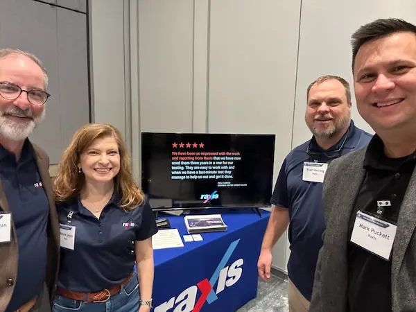 The Raxis team at a partner sales conference