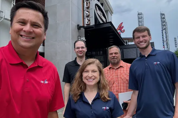 The Raxis team at the Battery in Atlanta