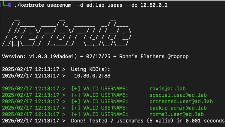 Cool Tools Series: Kerbrute