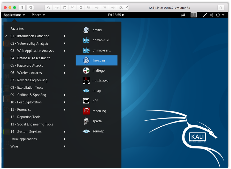 ike-scan in Kali Linux