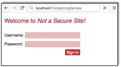 Vulnerable Website