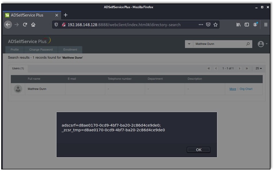 XSS Payload Executed