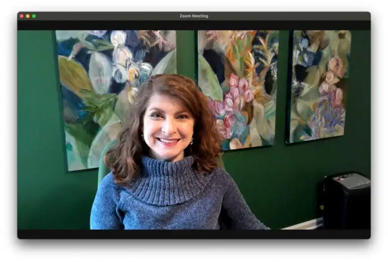 Raxis COO Bonnie Smyre on Zoom interview for Westminster School students