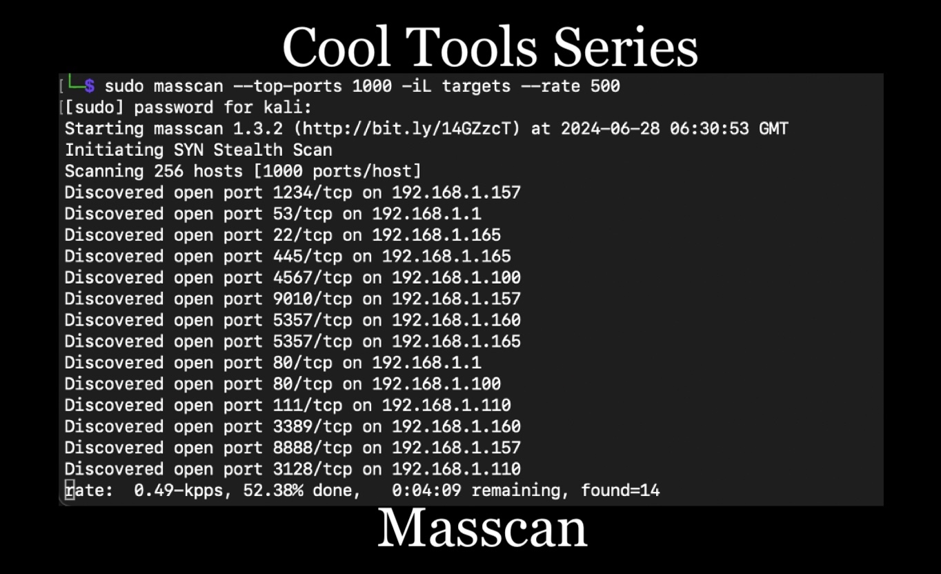 Cool Tools Series: Masscan