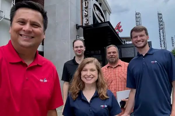 The Raxis team at the Battery in Atlanta