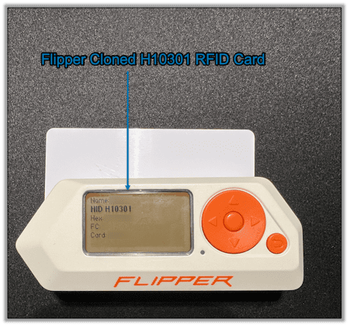 Flipper Clones RFID Card