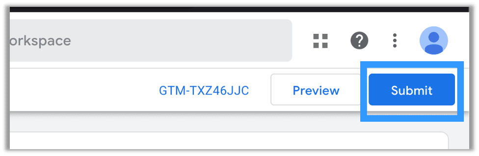 Publish your changes