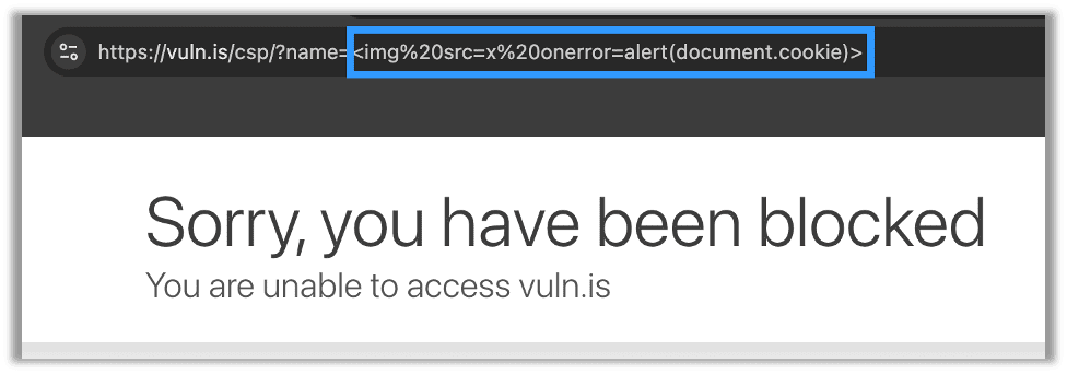 The rule also blocks the attack in browsers