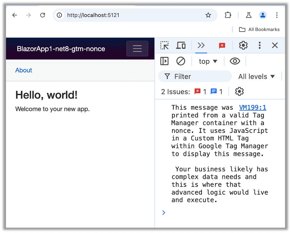 As long as you placed the nonce on all of your scripts, then your page loads with the Custom HTML from Google Tag Manager and malicious actors cannot carry out the attack outlined above.