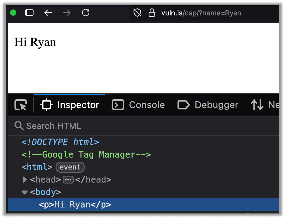 Possibly the developer planned yo use this to display a user's name like this.