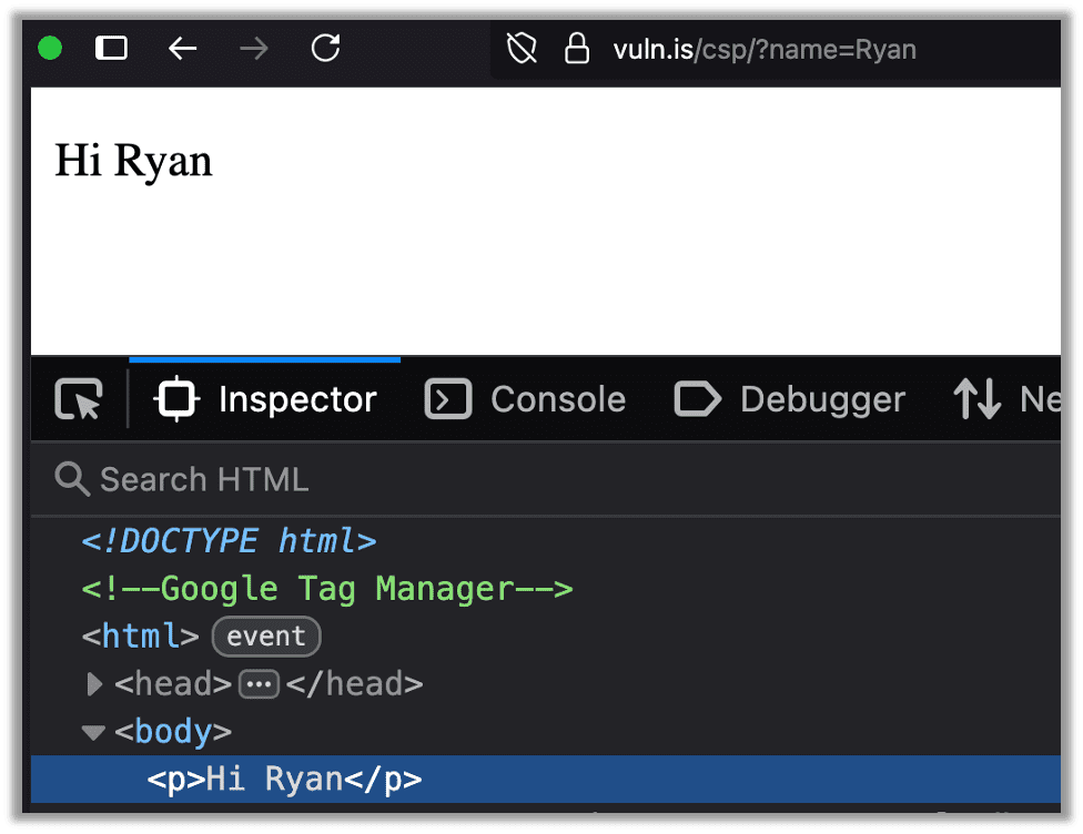 Possibly the developer planned yo use this to display a user's name like this.
