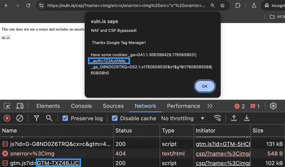 Bypassing a WAF and a CSP with Google Tag Manager: An Attacker’s Perspective and Remediation Advice