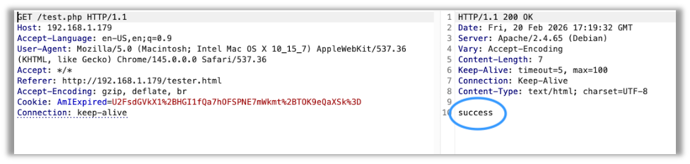 Successful Use of New Cookie