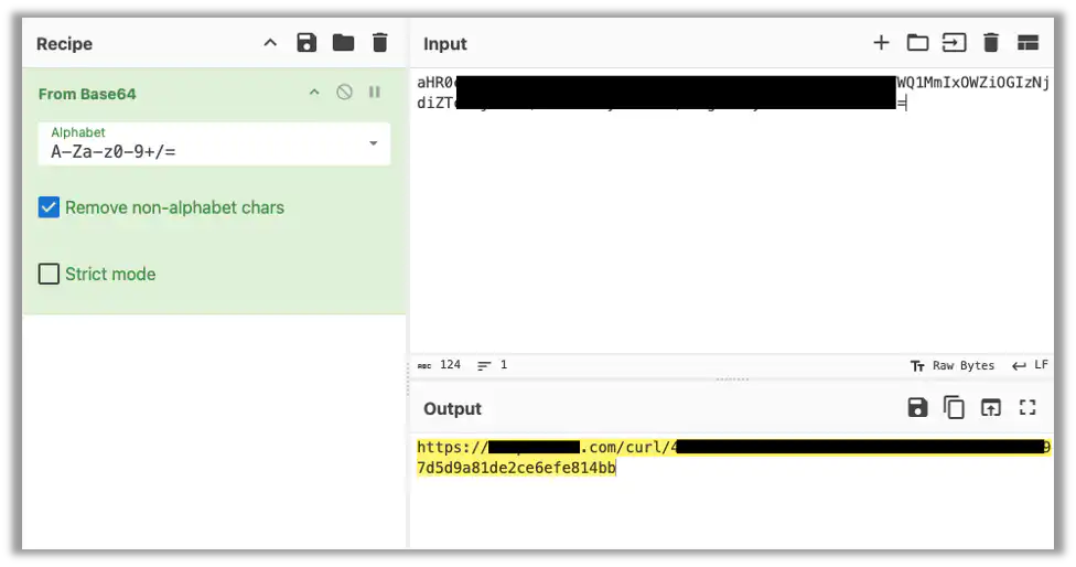 Decoding Message with CyberChef