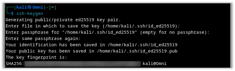 Setting Up SSH Keys