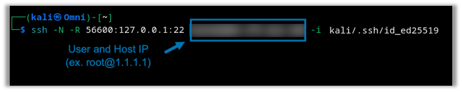 Setting up Tunnel on Receiving Host