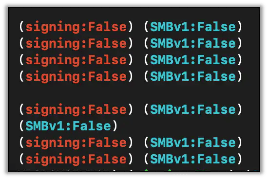 SMB Signing: False