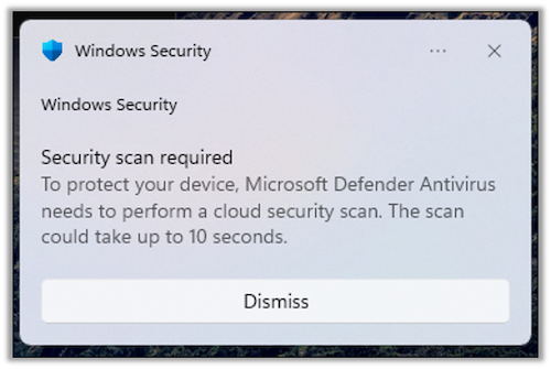 Microsoft Defender Alert