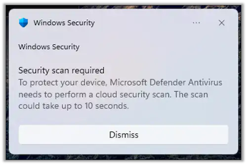 Microsoft Defender Alert