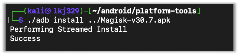Installing Magisk