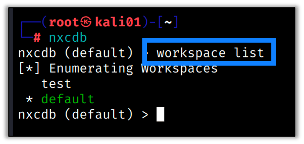 Workspace List